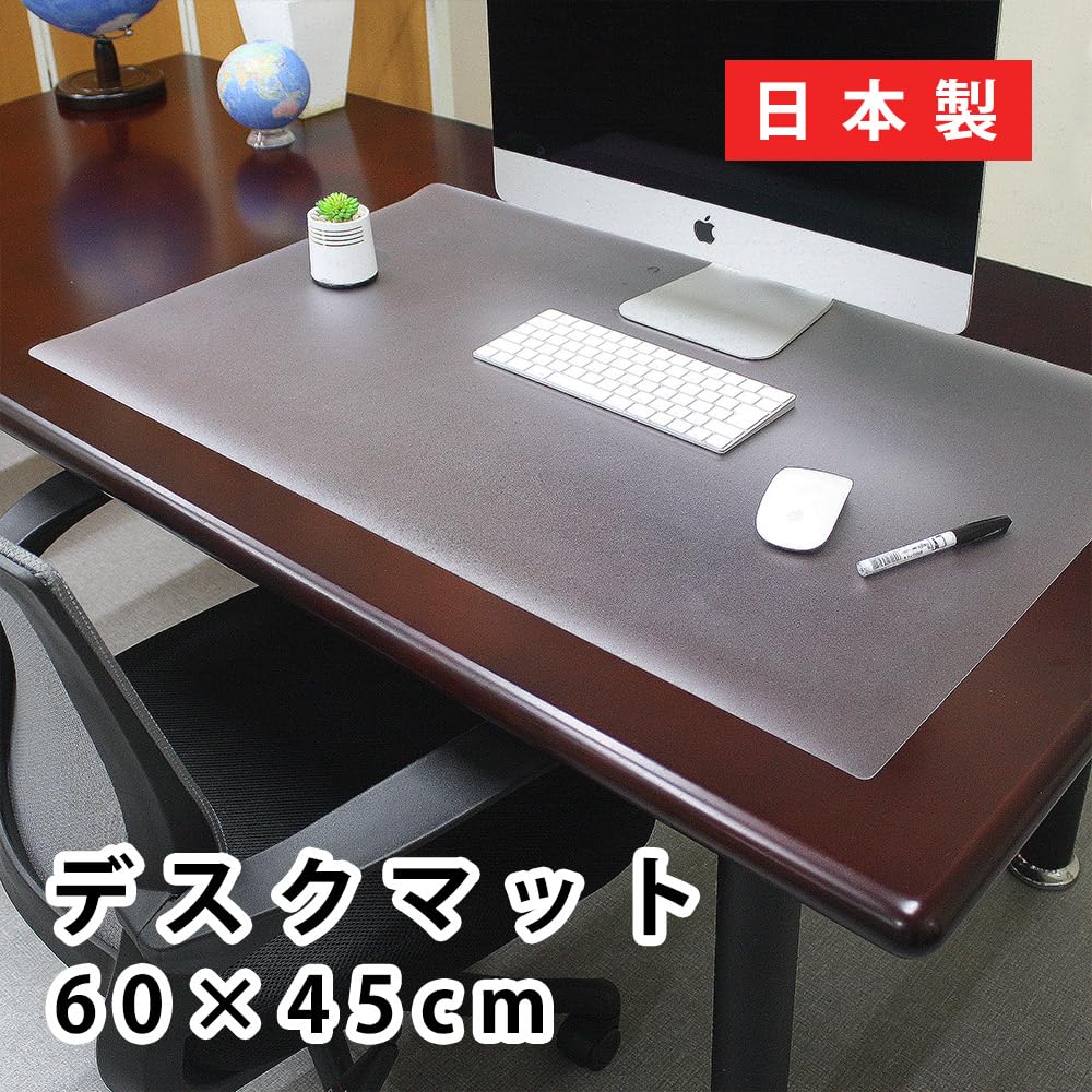 Amazon.co.jp: 未来科学 デスクマット 約60×45cm クリア A738 : 文房具